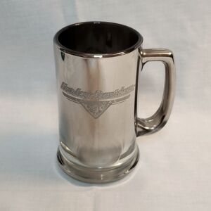 Harley Davidson Las Vegas Cafe Mug Etched Mirrored Finish Beer Stein
